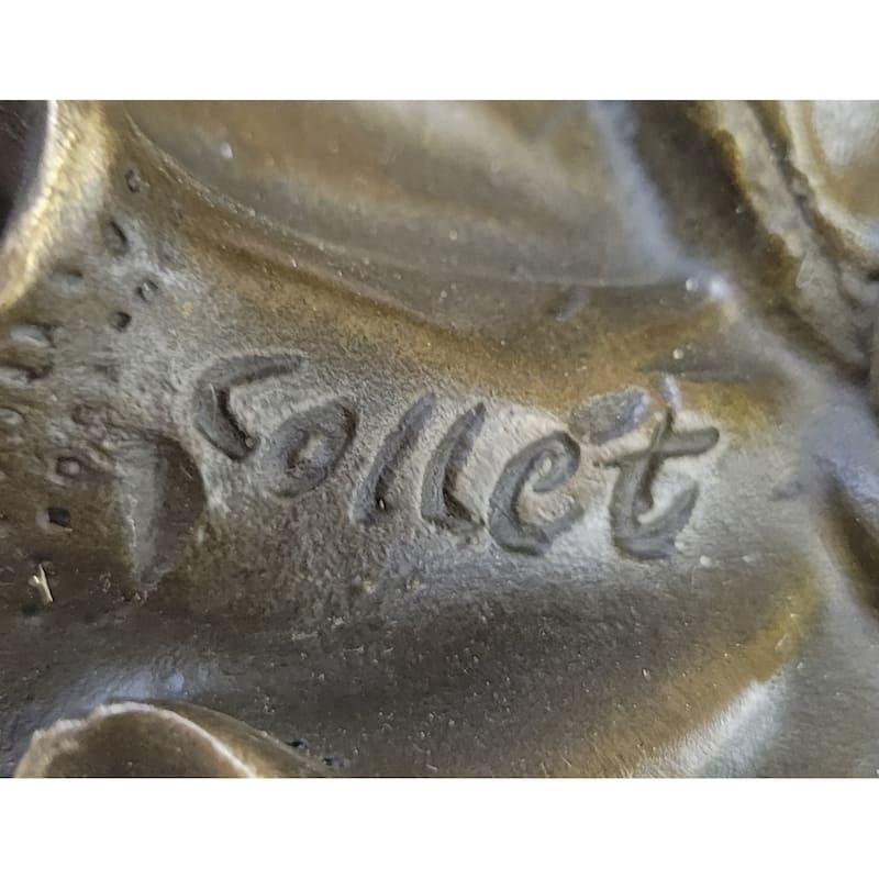Everlasting Love Solid Bronze Sculpture Abstract Modern Artwork By Collet