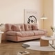 preview thumbnail 2 of 24, 89" Tufted Sofa Cloud Shaped Couch