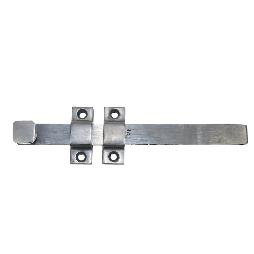 Ives Heavy Duty Steel Top and Bottom Strike UL Listed Surface Bolt 8"