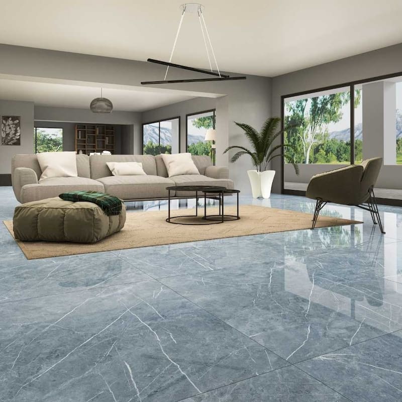 Opera 12x24 Glossy Marble Look Porcelain Tile - Floor, Wall - Large Format