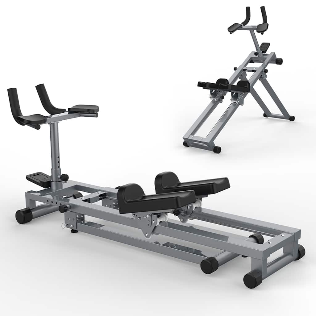 3-in-1 Spine Twist Stretcher & Stair Stepper Waist Trainer, Adjustable Back Stretcher Machine for Lower Back Exercise