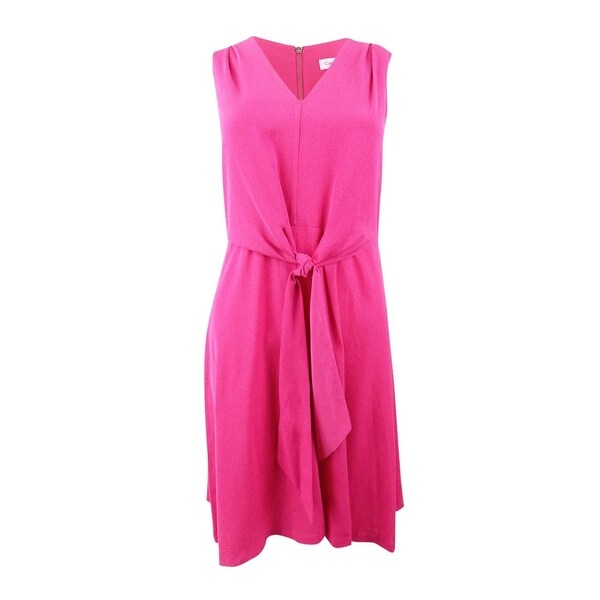 calvin klein hibiscus dress