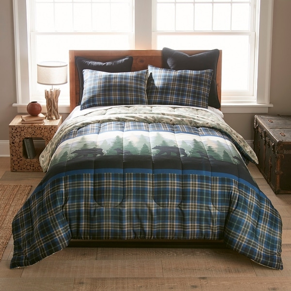 Donna Sharp Bear Journey Blue 3-pc Comforter Set. Opens flyout.