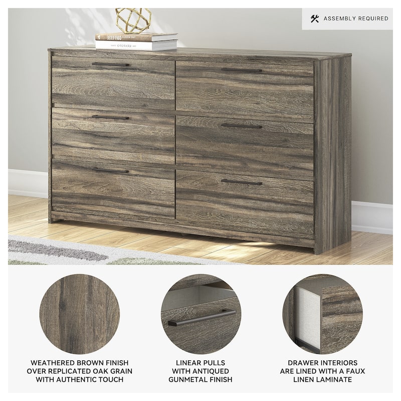Signature Design by Ashley Baystorm Brown Dresser