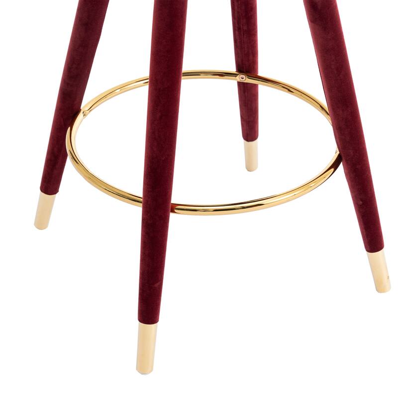 Counter Height Bar Stools with a fixed height of 360 degrees Set of 2