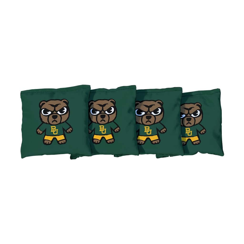 Baylor University Bears Tokyodachi Green Cornhole Bags