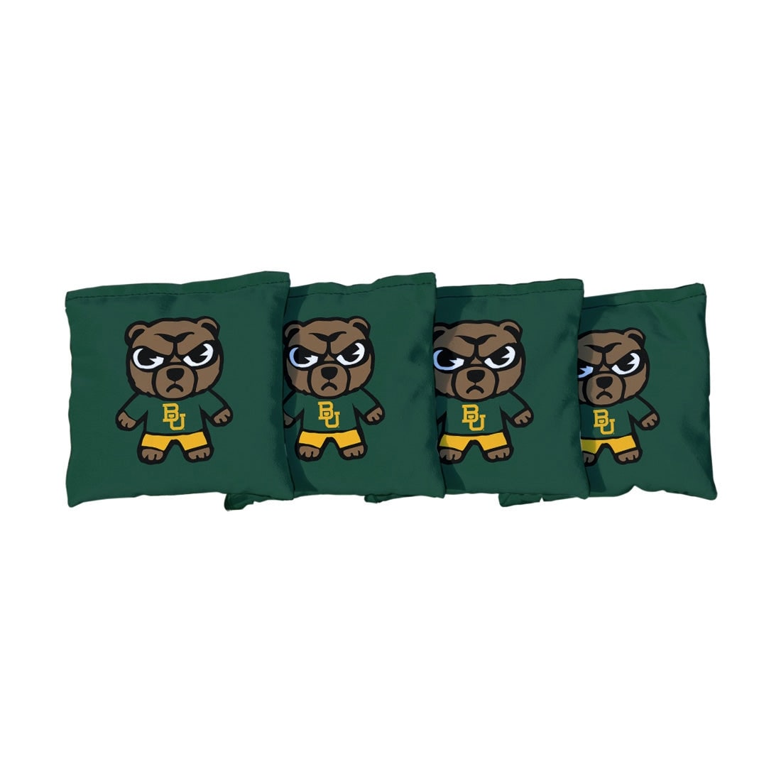 Baylor University Bears Tokyodachi Green Cornhole Bags
