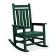 preview thumbnail 7 of 6, Modern High-Back Rocking Adirondack Chair All Weather