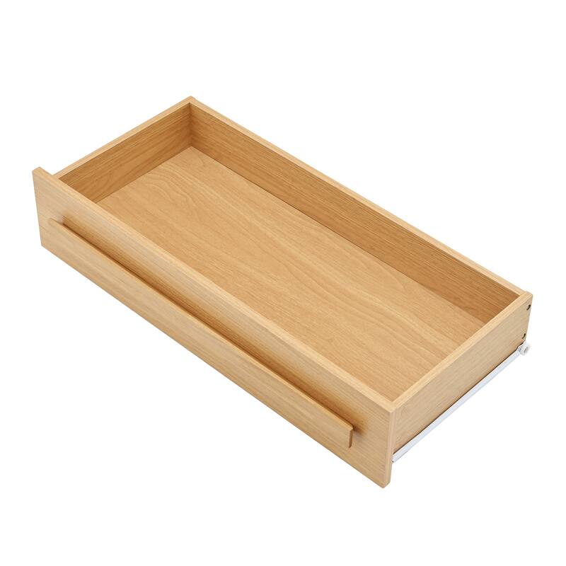 70" Wooden Kitchen Pantry Cupboard with 6 Door Shelves and 3 Drawers