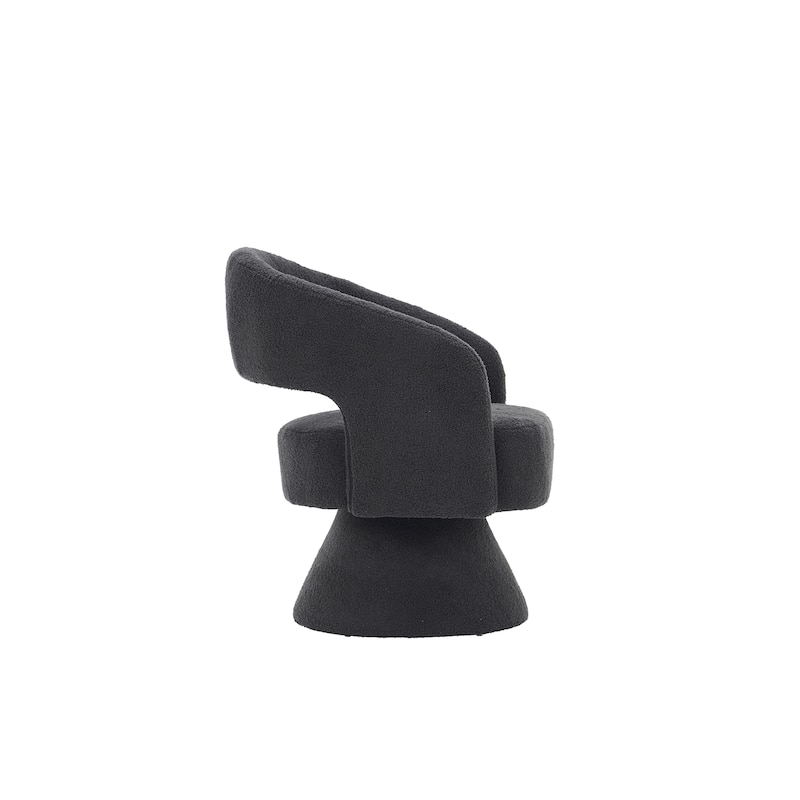Swivel Accent Chair Armchair, Round Barrel Chair