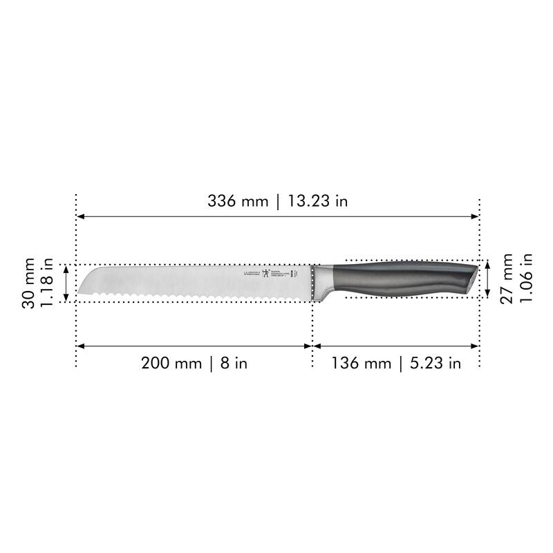 Henckels Graphite 8-inch Bread Knife