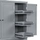 preview thumbnail 5 of 36, reestanding Kitchen Pantry Cupboard Storage Cabinet with Door Shelves
