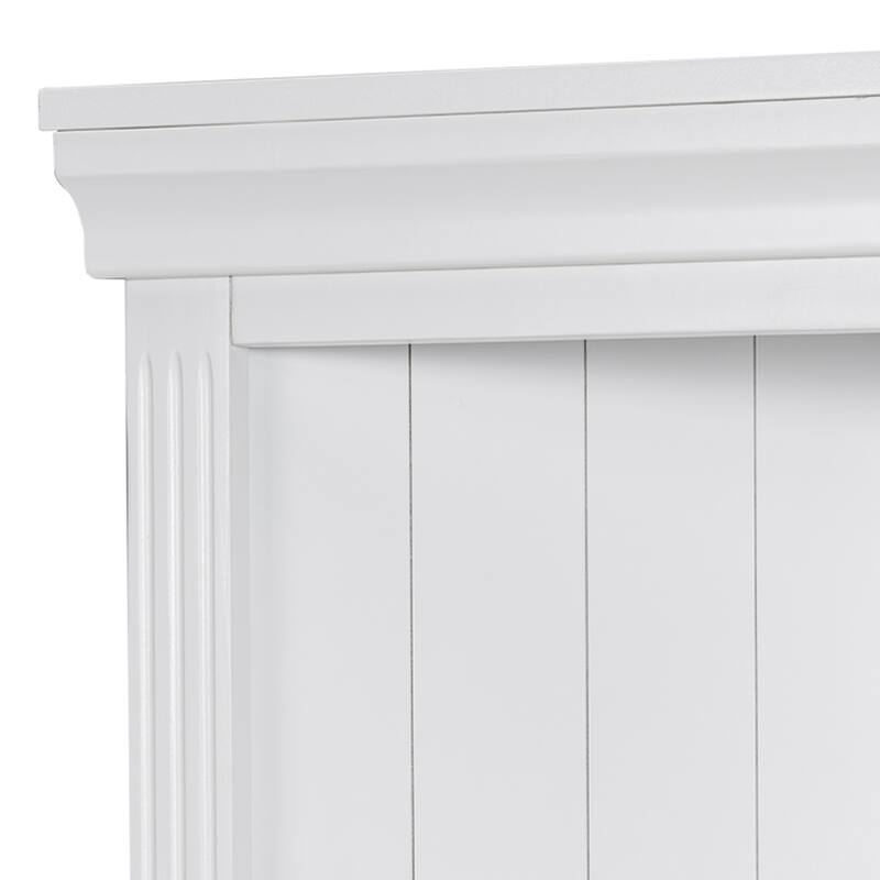 5 Tier Corner Bookcase with LED Light