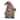 Transpac Resin 6.5" Gray Spring Light Up Braided Gnome Decor