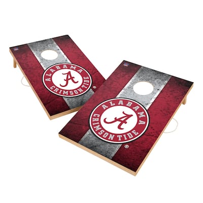 Vintage Alabama Crimson Tide Regulation 2x4 Cornhole Set