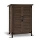 preview thumbnail 3 of 43, MCombo Small Outdoor Storage Cabinet Shed with Double Doors (24.6" x 18.3" x 38.2"), Wooden 0985 Brown