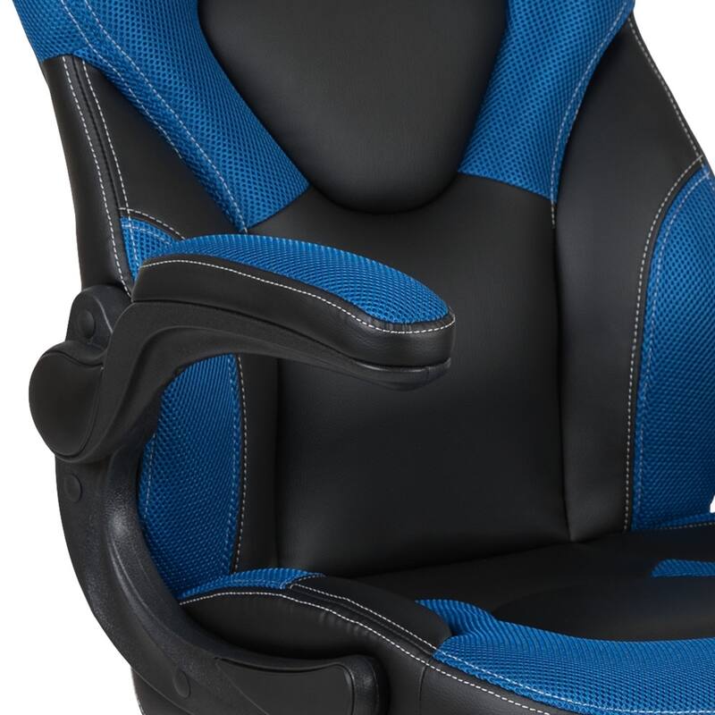 High Back Racing Style Ergonomic Gaming Chair with Flip-Up Arms