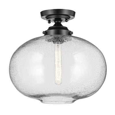 Kichler Lighting Avery 14.5 in. 1-Light Semi-Flush Mount Light