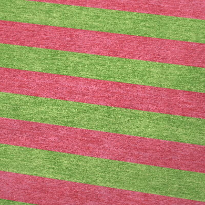 Premium Machine Washable Casual Stripes Sherpa Throw Blanket