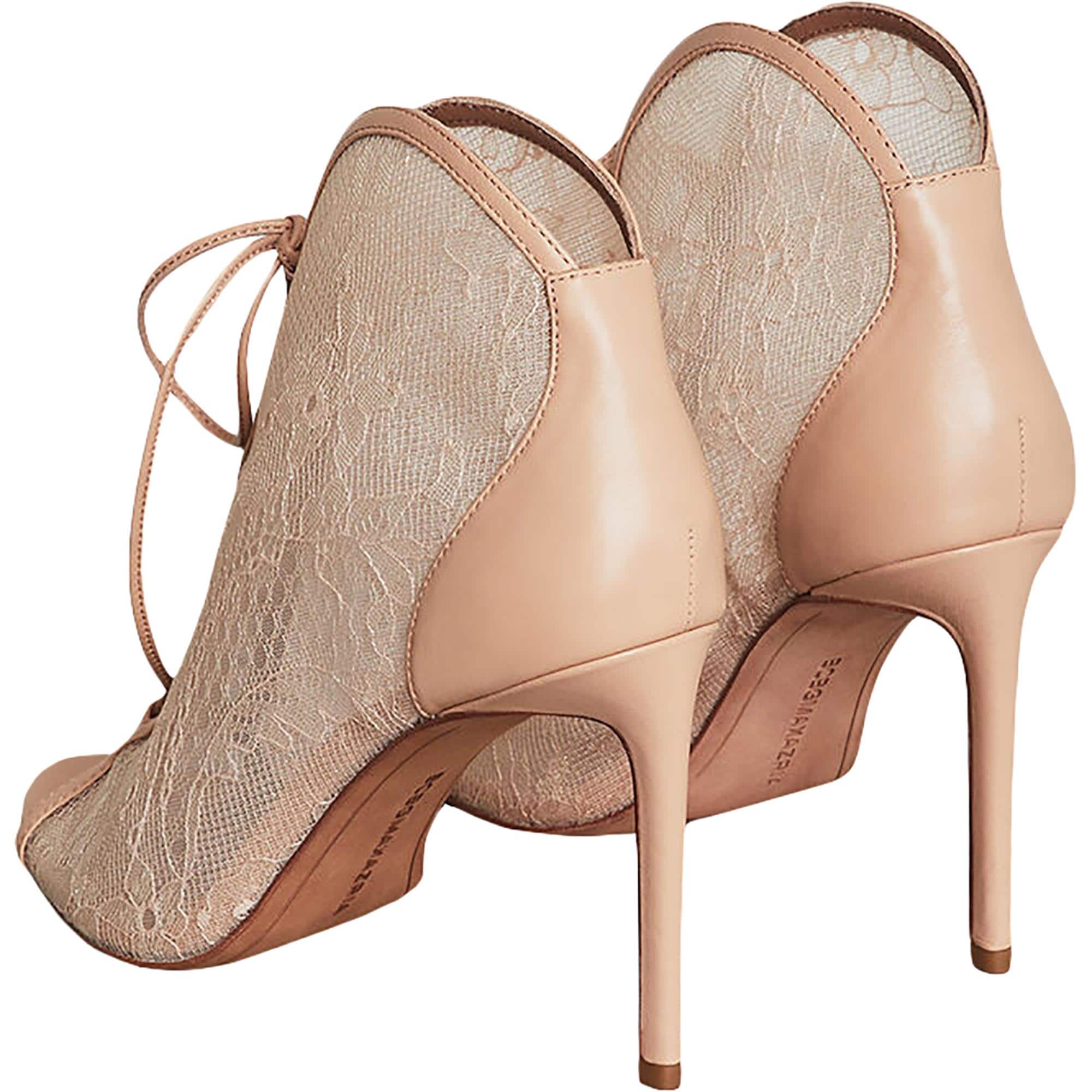 bcbg lace up booties