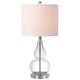 preview thumbnail 39 of 81, Anya 20.5" Mini Glass LED Table Lamp, Gray by JONATHAN Y