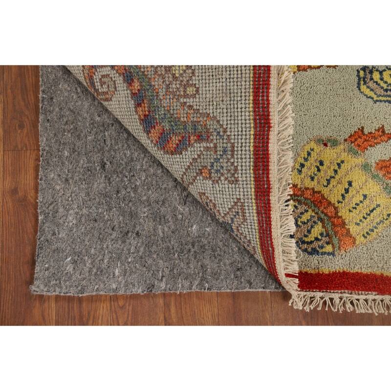 Animals Design Art Deco Accent Rug Handmade Wool Carpet - 2'0" x 3'0"