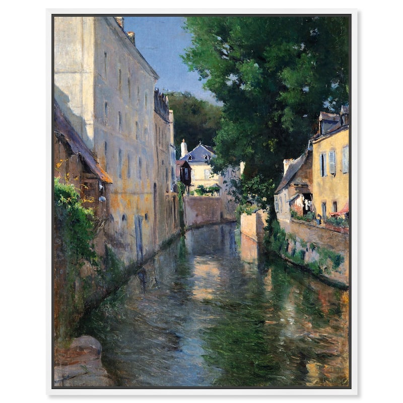 The River Isole Canvas by Art Remedy - White - 20" x 24"