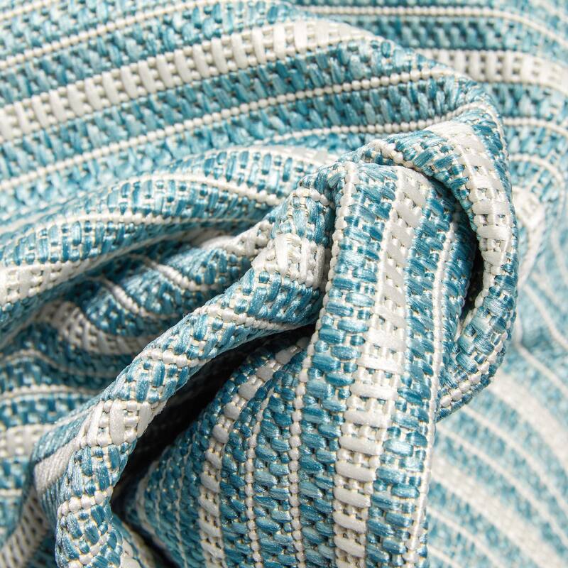 Well Woven Fallon Frankie Stripes Indoor Outdoor Area Rug