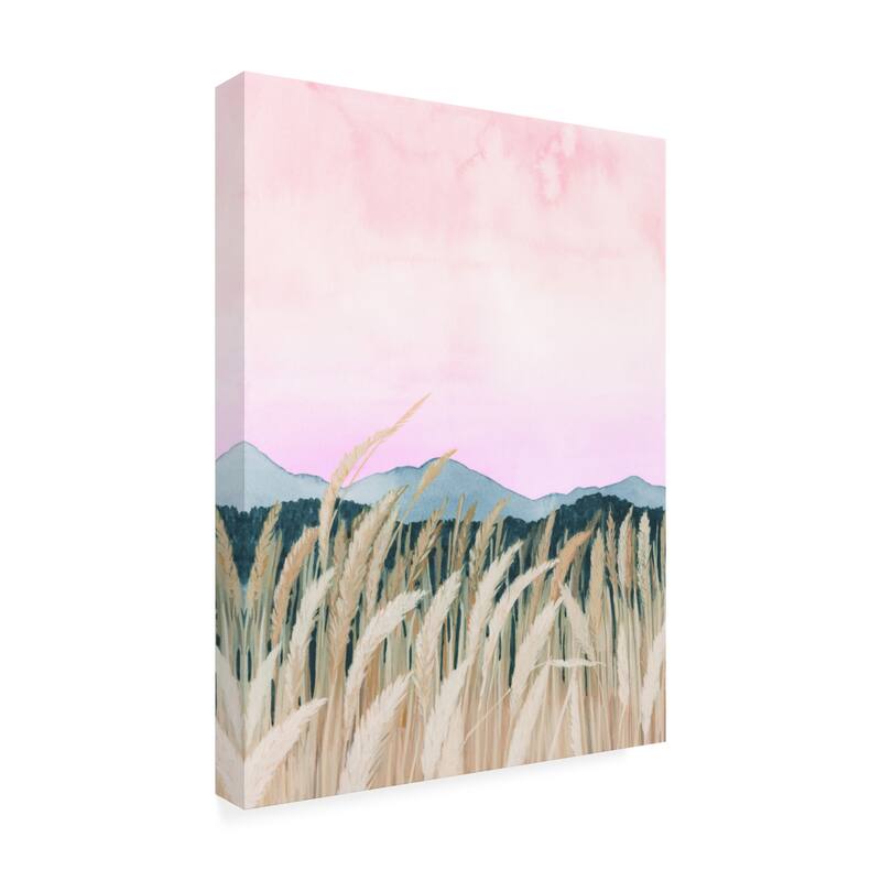 (TARGET EXCLUSIVE) Grace Popp 'Wheaten Dawn I' Canvas Art