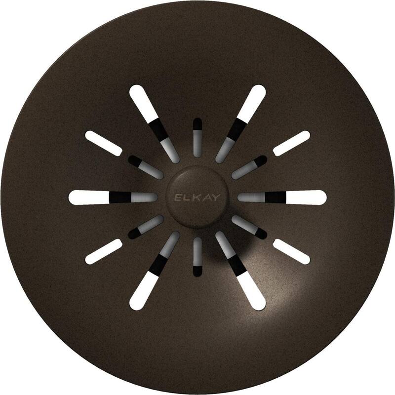 Elkay Quartz 3-1/2" Basket Strainers - Mocha