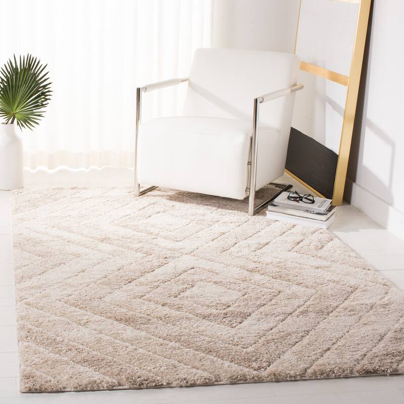 SAFAVIEH Memphis Shag Leftera 1.2 inch-thick Rug