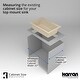 preview thumbnail 43 of 55, Karran Drop-In Quartz Composite 1-Hole Single Bowl Kitchen Sink - 33" x 22" x 9"