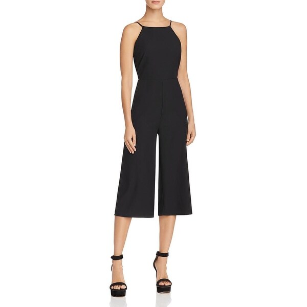 cropped pant jumpsuit