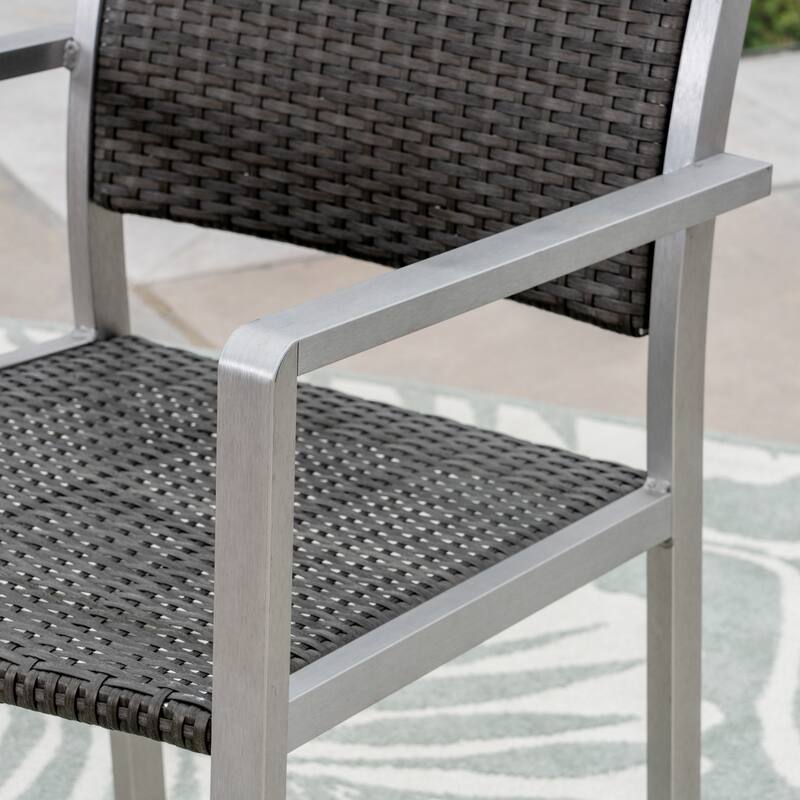 Cape Coral Outdoor 7-piece Aluminum Dining Set by Christopher Knight Home