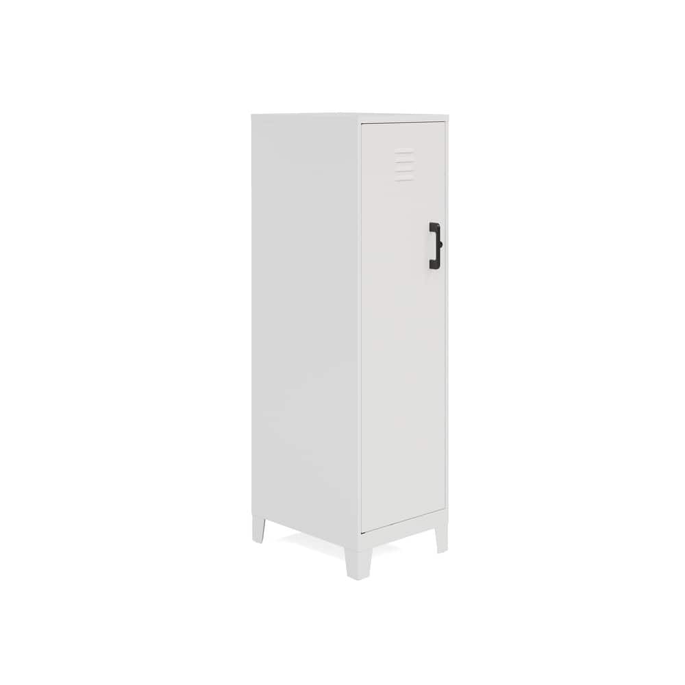 53.38"H 4 Shelf Vented Door Storage Locker Cabinet