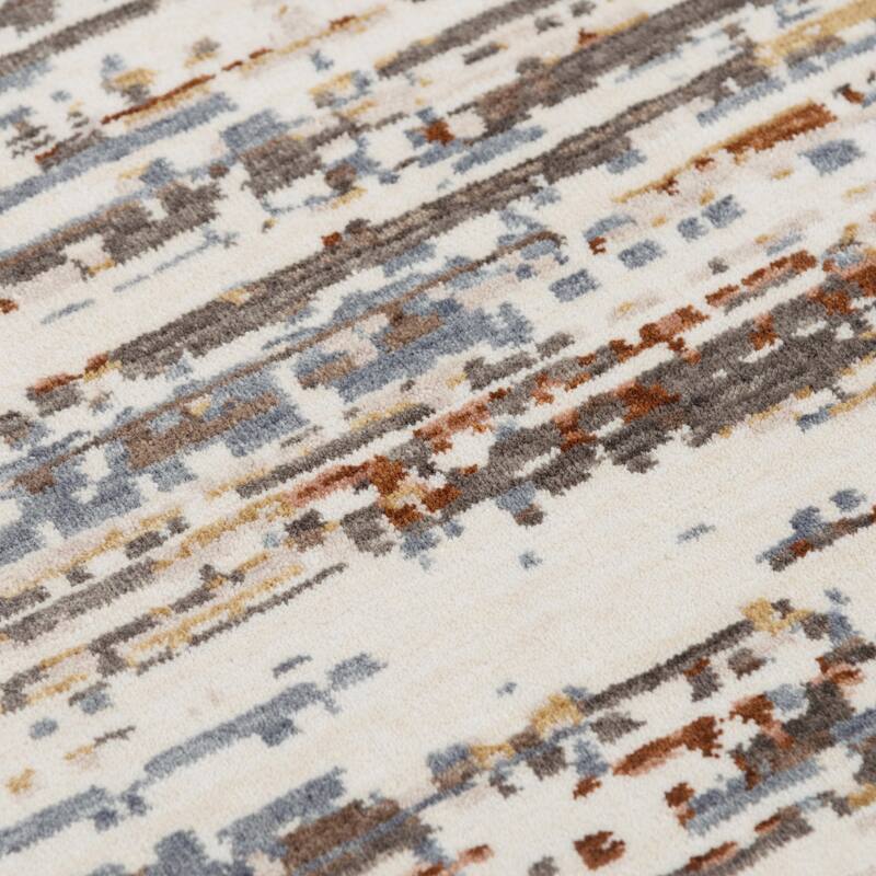 Alora Decor Jade Transitional Beige/Multi Recycled Polyester Area Rug