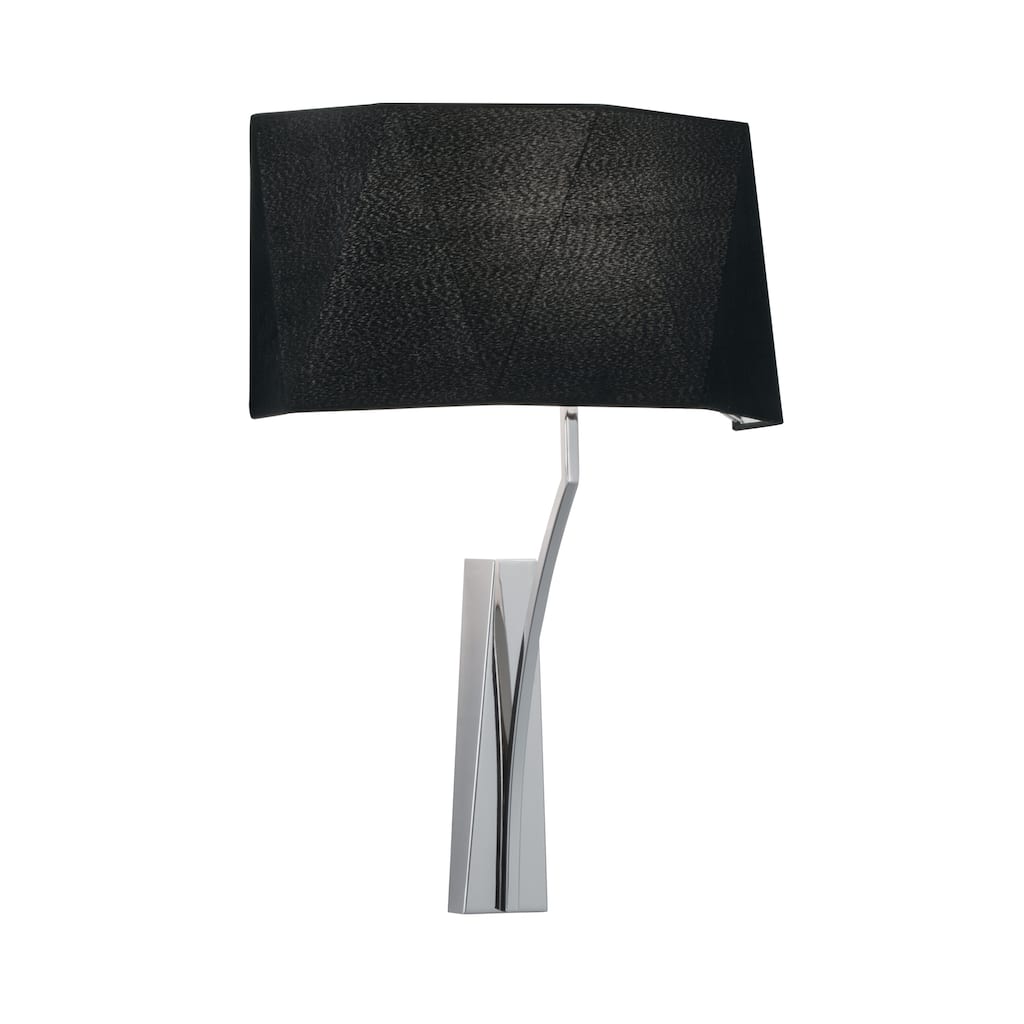 Diamond 1-Light Sconce - Polished Nickel