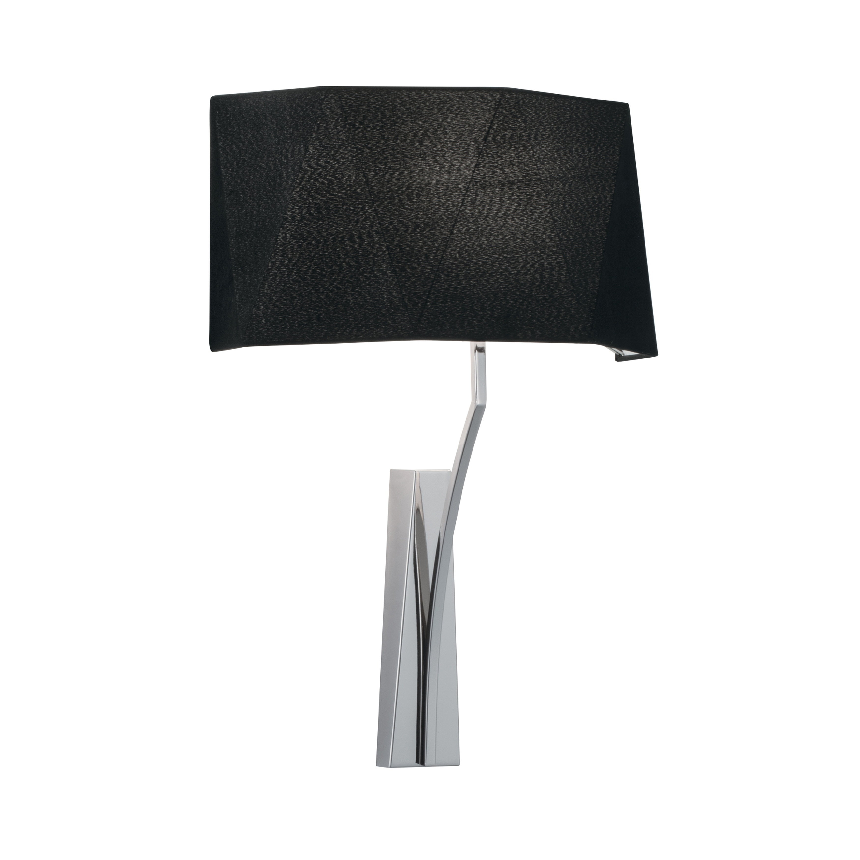 Diamond 1-Light Sconce - Polished Nickel