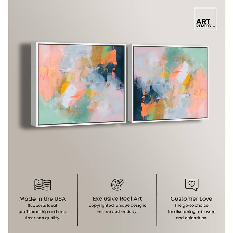 Mediterranean Blooms Canvas by Art Remedy