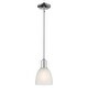 preview thumbnail 34 of 32, Innovations Lighting Endless Possibilities Arcadia - Castile - 1 Light 6" Stem Hung Mini Pendant Polished Chrome/White