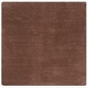 preview thumbnail 128 of 138, SAFAVIEH Handmade Himalaya Kaley Solid Wool Rug 6' Square - Brown - Square