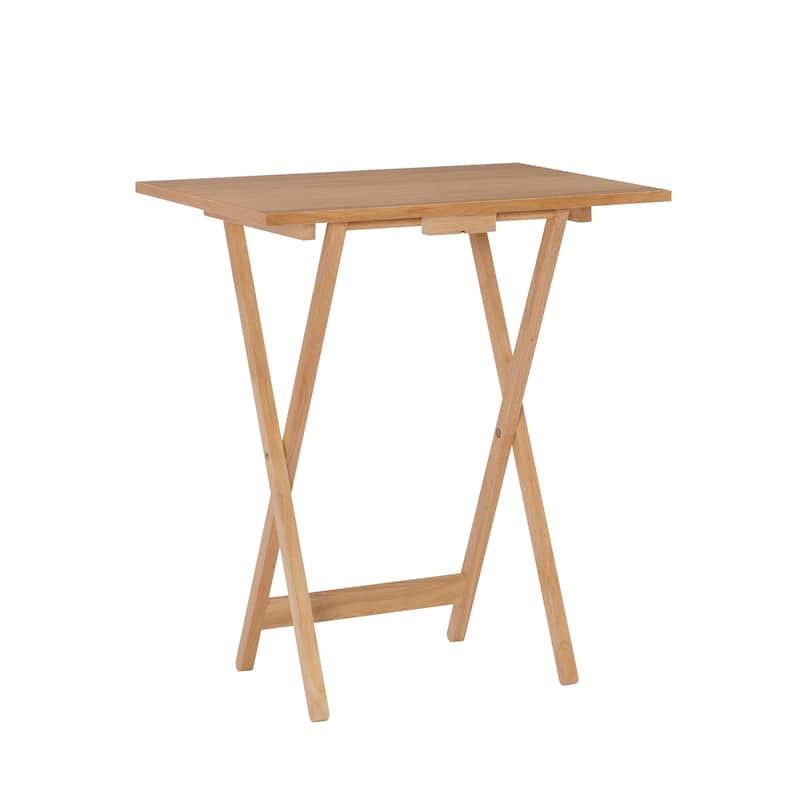 Gerard 4-piece Plank-style Tray Tables