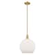 Option Brushed Brass / Matte White