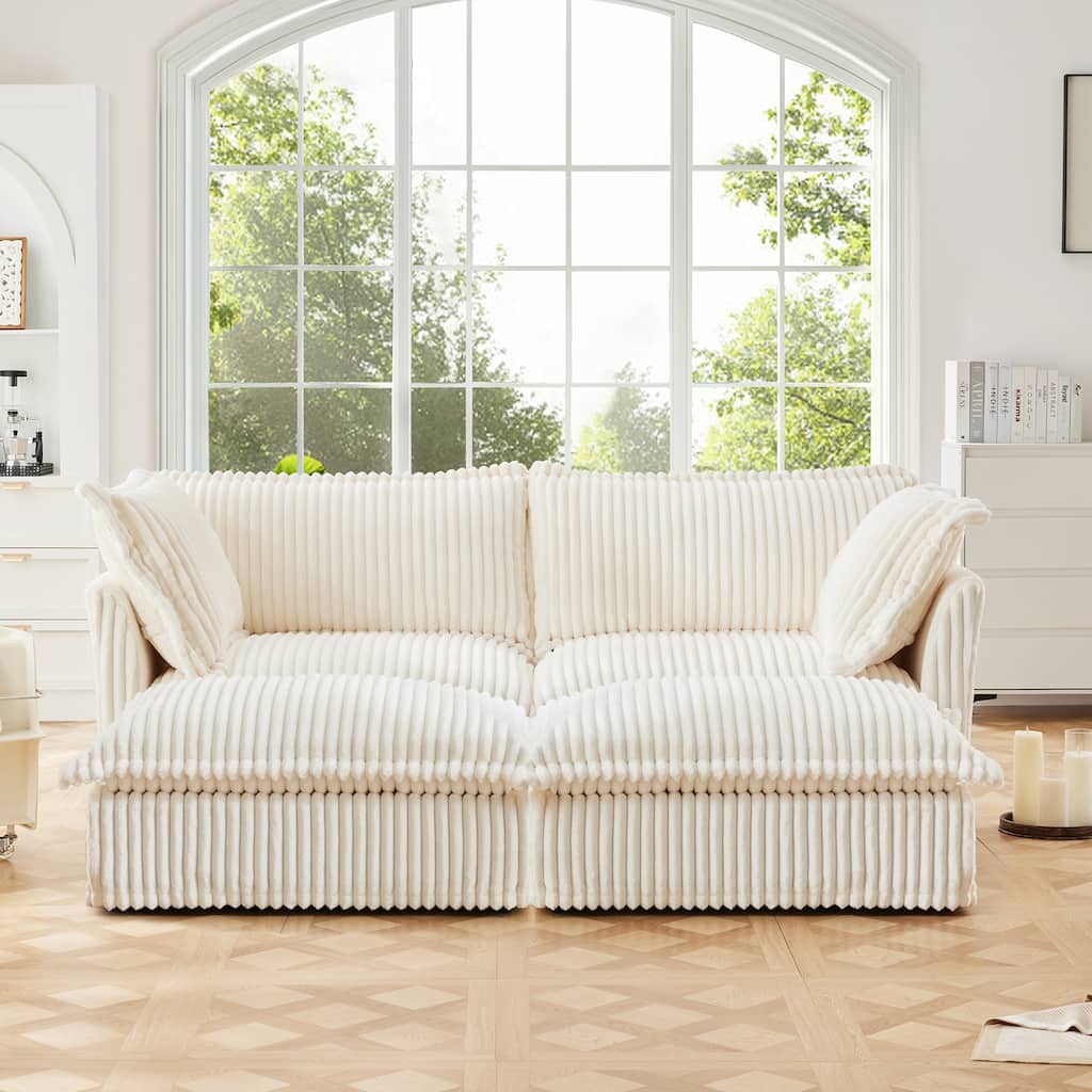 Luxury Sleeper Sofa Bed with Soft Cushion - Ultimate Comfort for Your Home
