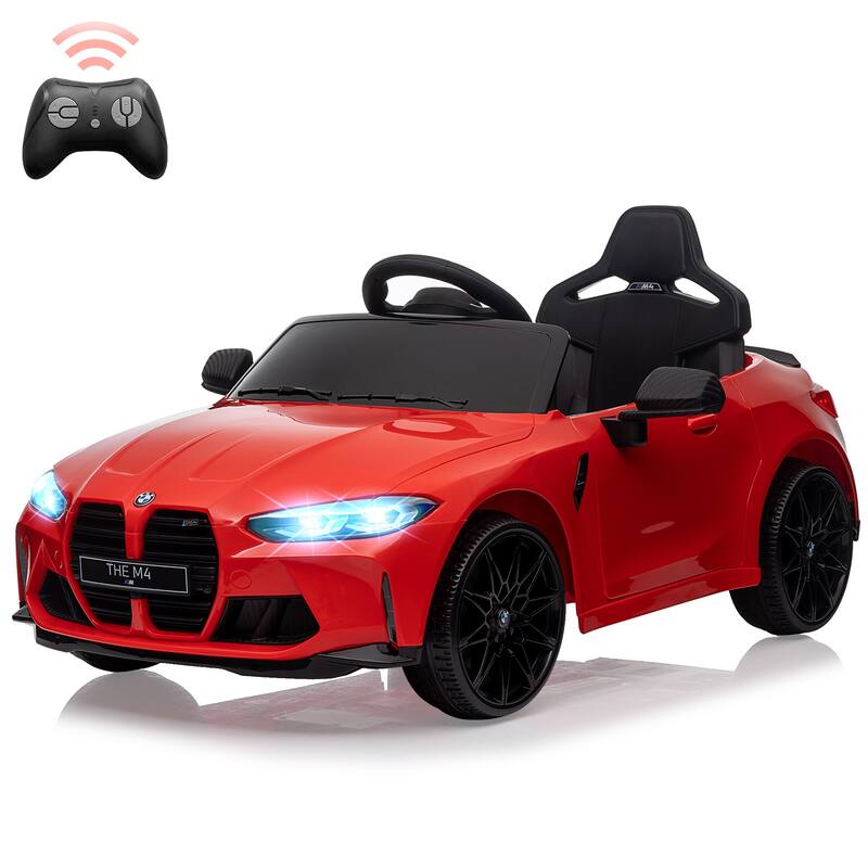 12V Toddler Electric Vehicle, Ride On Toy Car for Kids Best Gift - Red