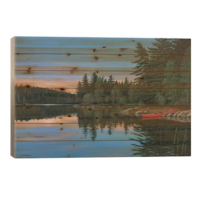 The Quietest Moments Print On Wood by Jake Vandenbrink - Multi-Color
