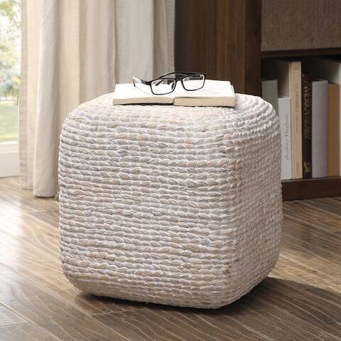 Rayden 15.35'' Wide Square Footstool Ottoman with Storage