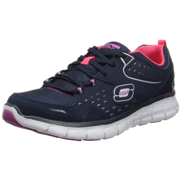 skechers memory foam mens purple