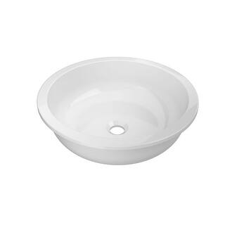 Jacuzzi Bathroom Sinks Online At Our Best Jacuzzi Leu1818 Leola 18 Solid Surface Undermount Bathroom Sink Gloss White