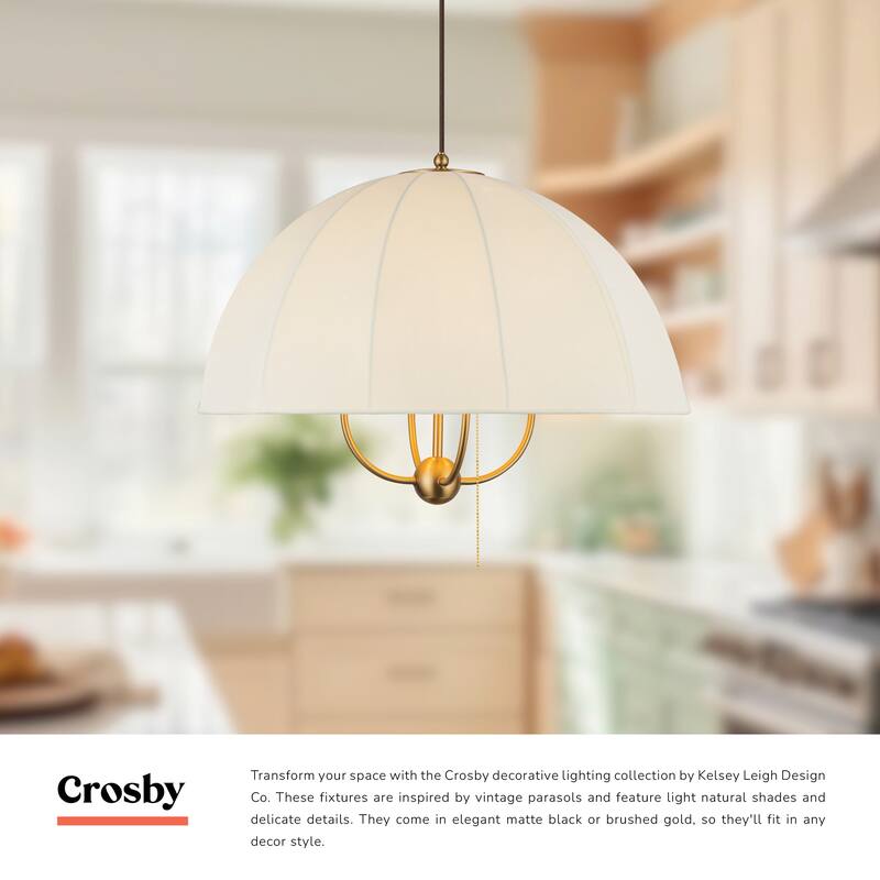 Alora Lighting PD661424 Crosby 4 Light 24" Wide Pendant